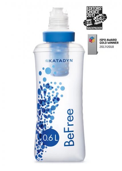 BeFree Wasserfilter / Trinkflasche 0,6L von Katadyn