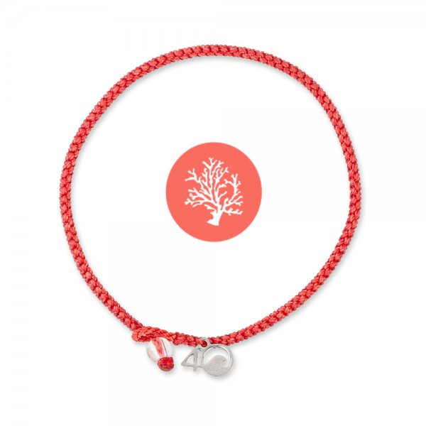 4Ocean Armband Coral Reef braided S