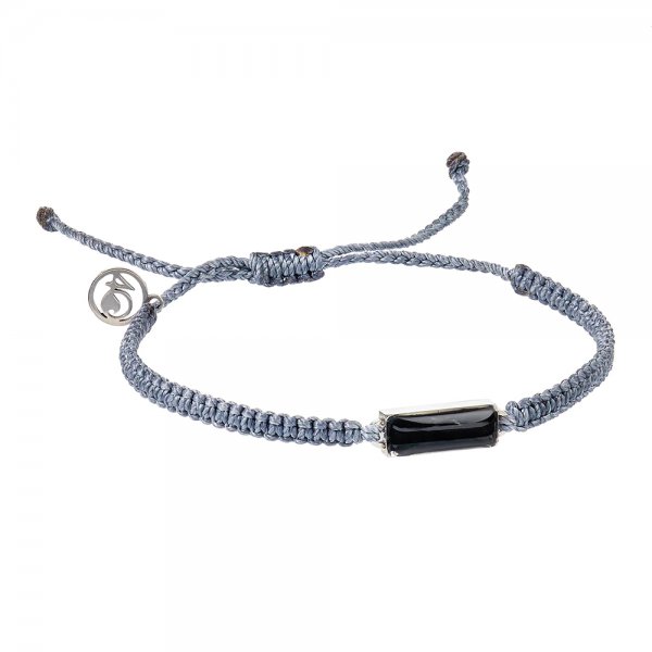 4Ocean Armband Ghost Net charcoal